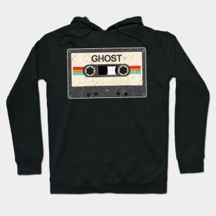 kurniamarga vintage cassette tape Ghost Hoodie